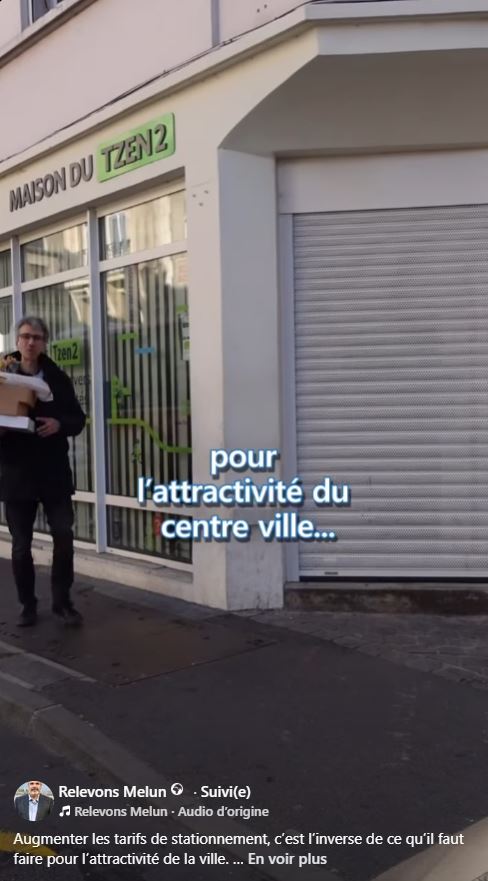 [Vidéo] Parkings : revenir à une politique qui favorise le développement de Melun